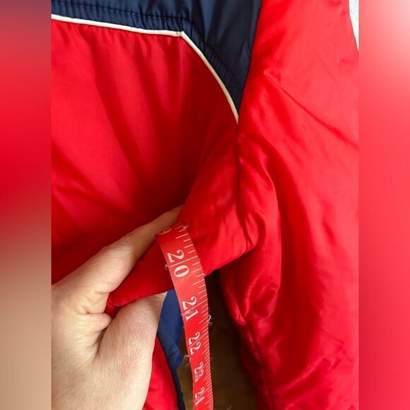 Red and Blue vintage retro Jacket - Picture 6 of 6